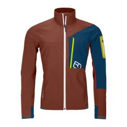 Softshellov bunda Ortovox Berrino Jacket Men's Clay Orange